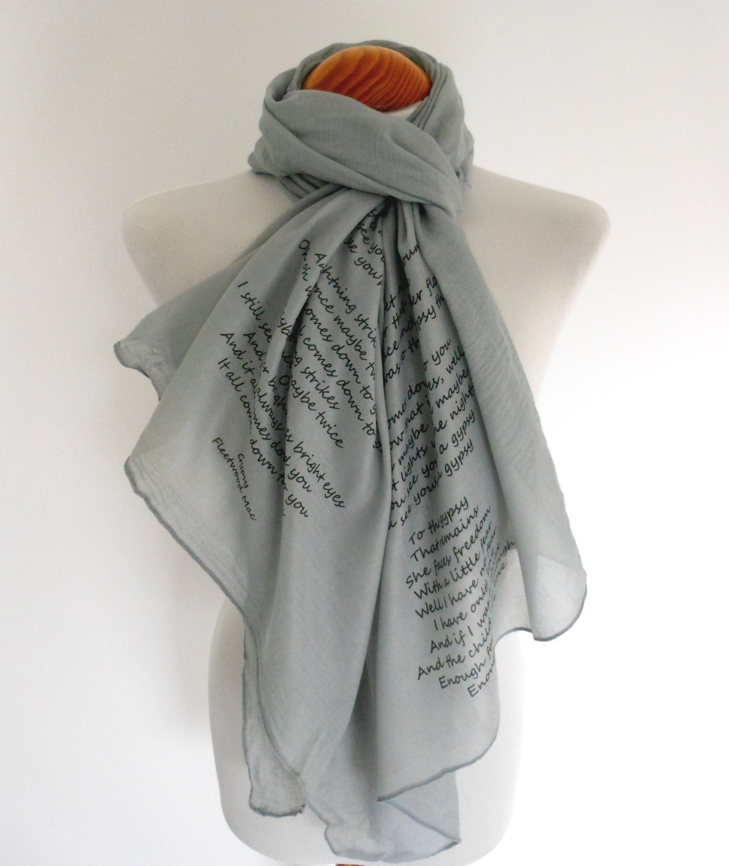 Lyric Scarves