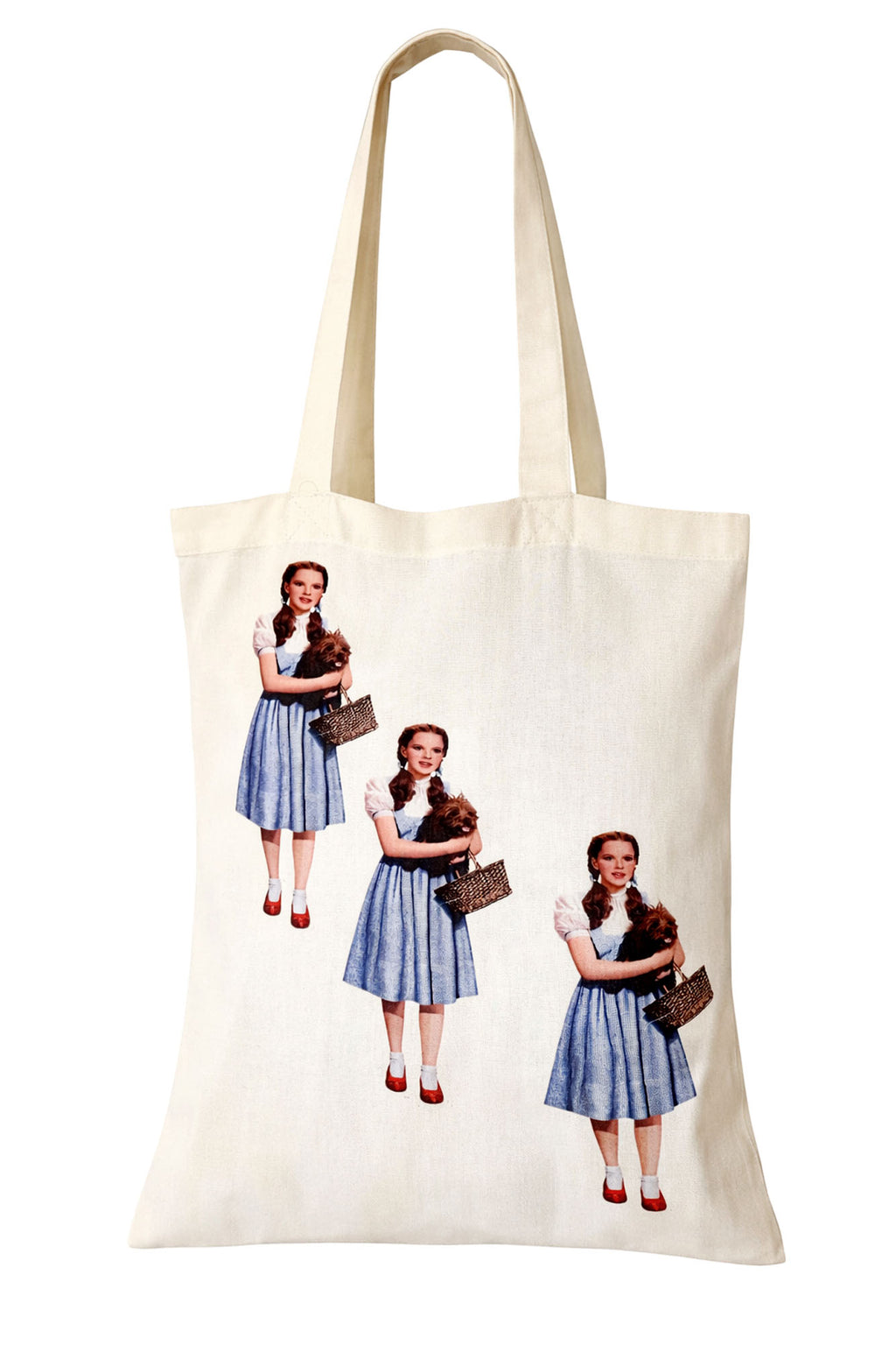 tote bag with wizard of oz print
