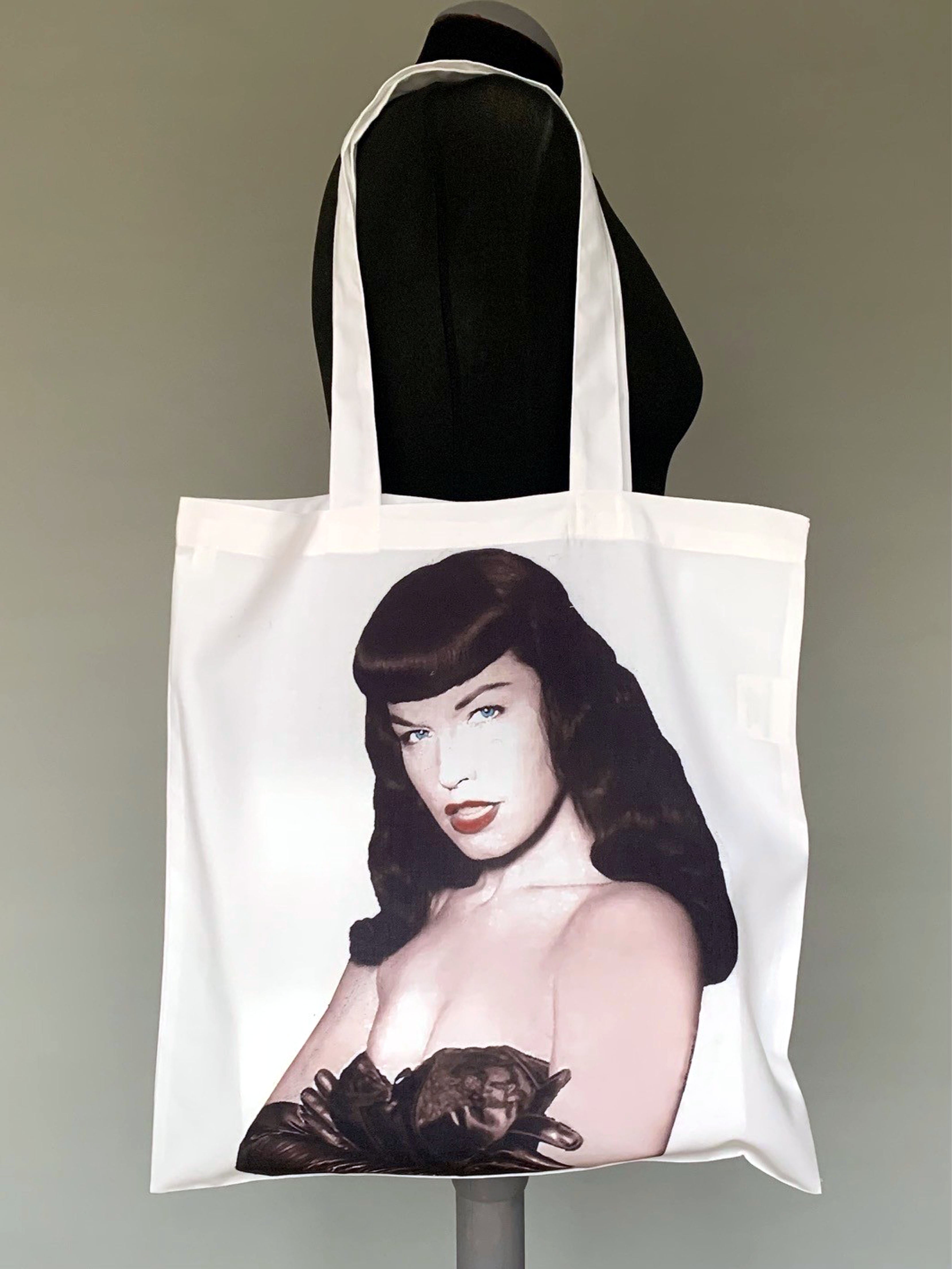 Bettie Page Inspired Tote Bag