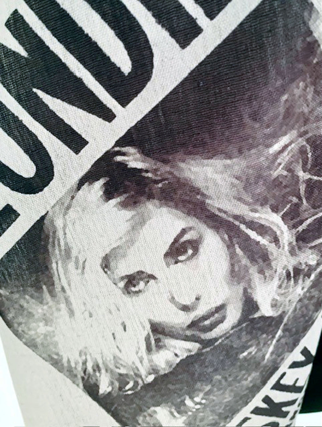 Blondie Inspired Scarf – Debbie Harry Vintage Punk Fashion Accessory - Lightweight Scarf