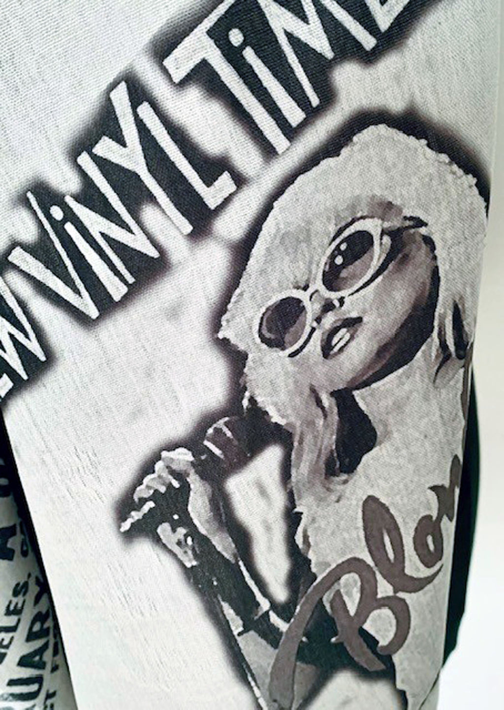 Blondie Inspired Scarf – Debbie Harry Vintage Punk Fashion Accessory - Lightweight Scarf