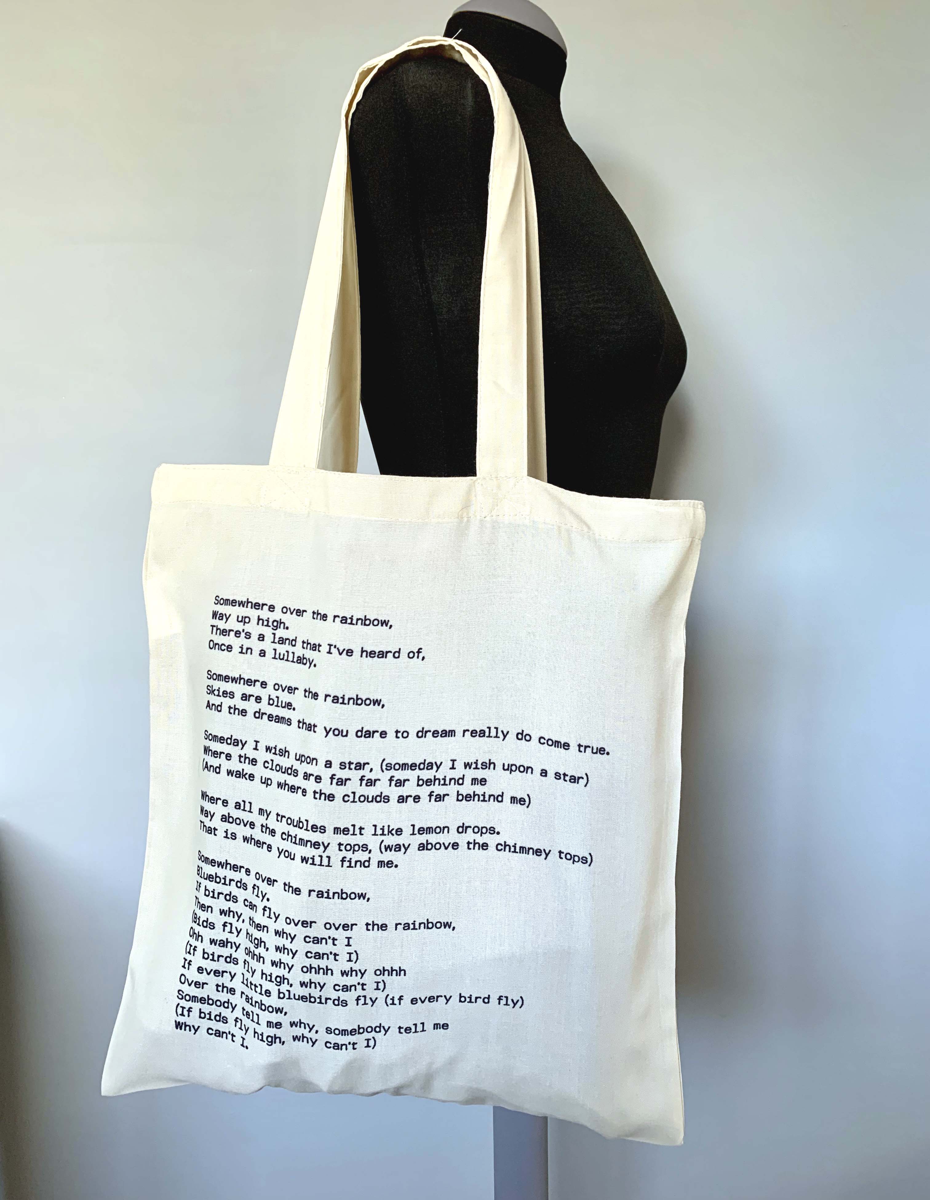 The Wizard of Oz Inspired Tote Bag – Unisex Shopper with Vintage Cult Film Print