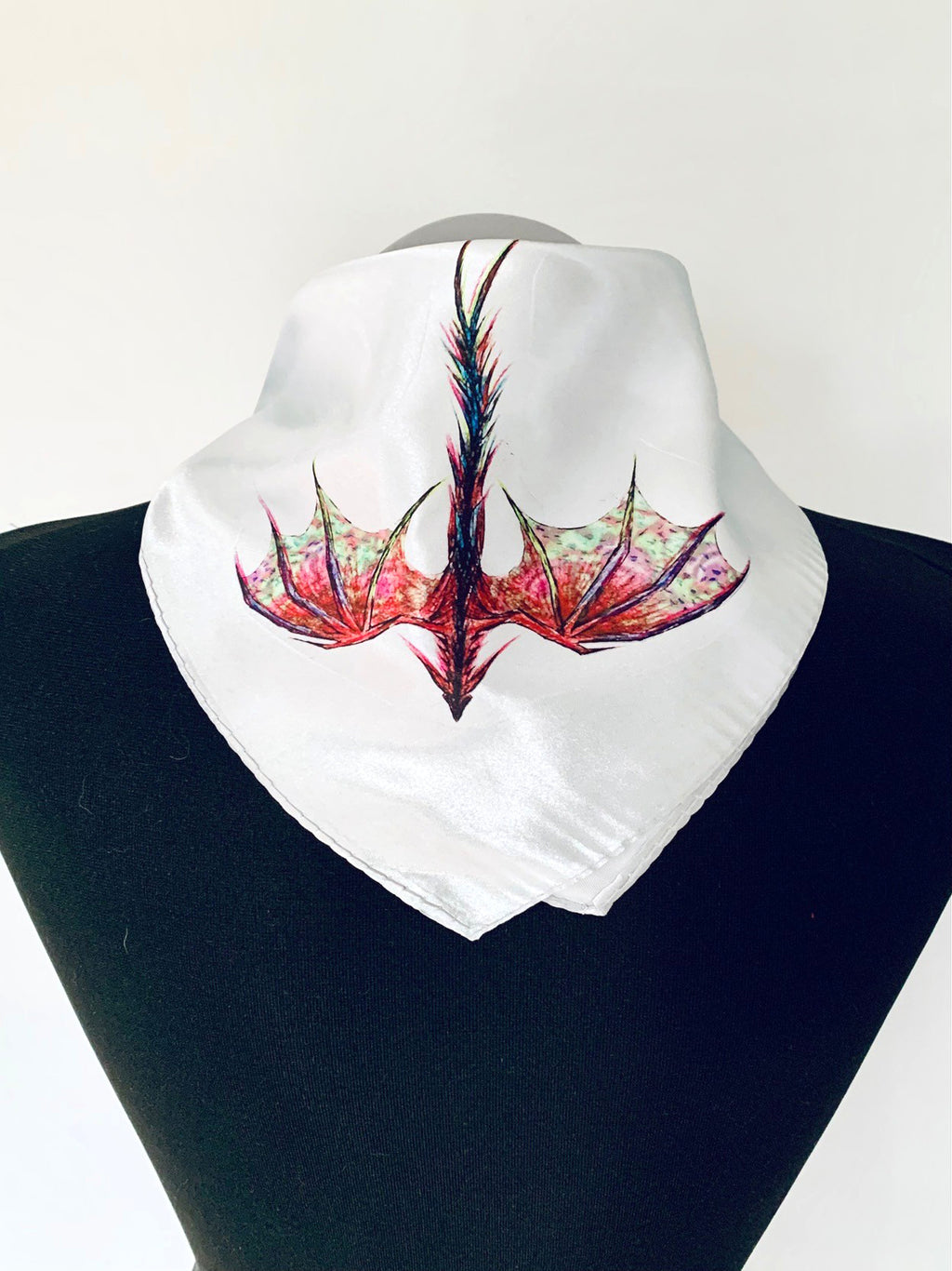 Dragons Square Silk Scarf