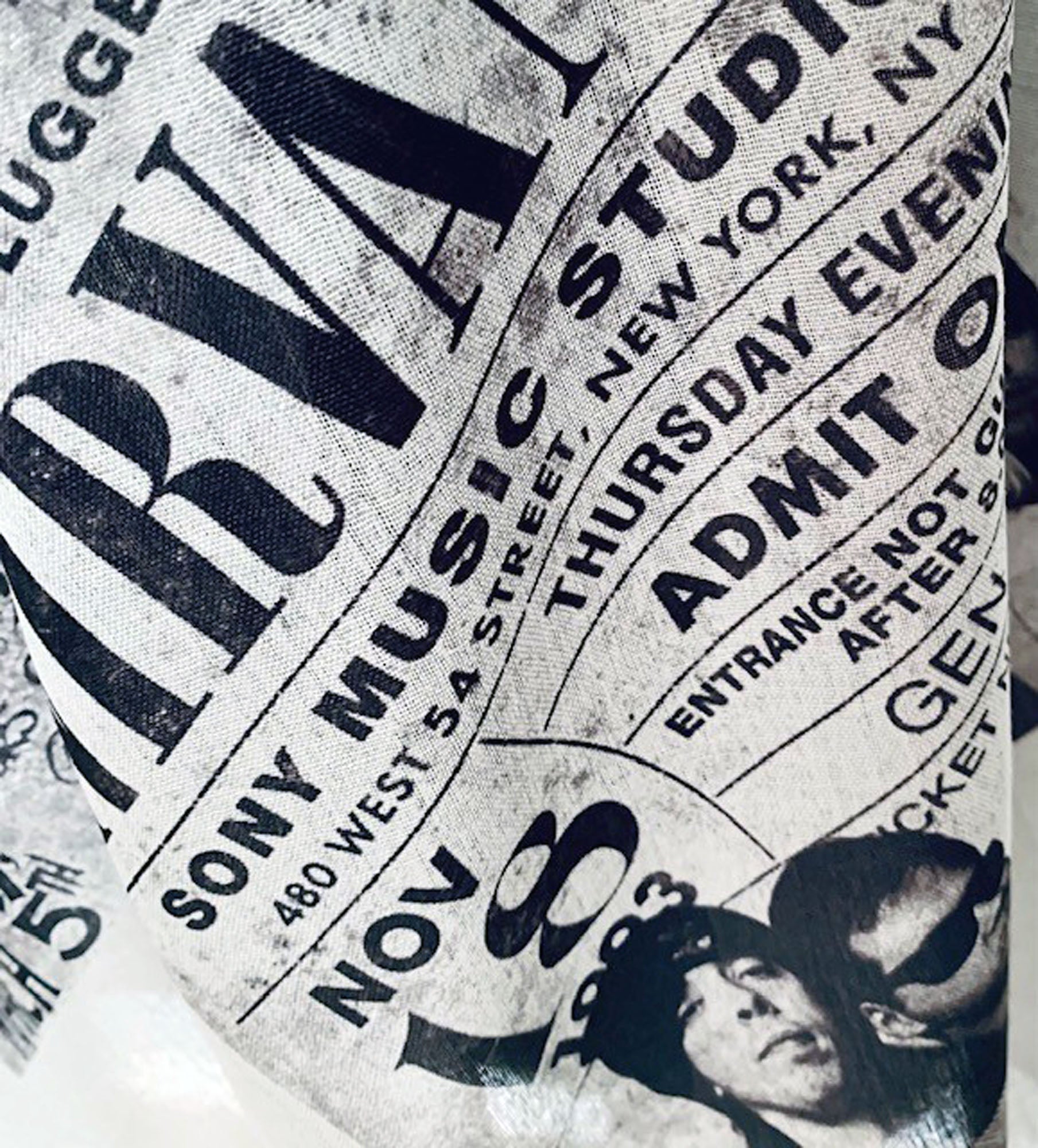 Nirvana inspired Scarf – Vintage Style 90s Grunge Lightweight Scarf.