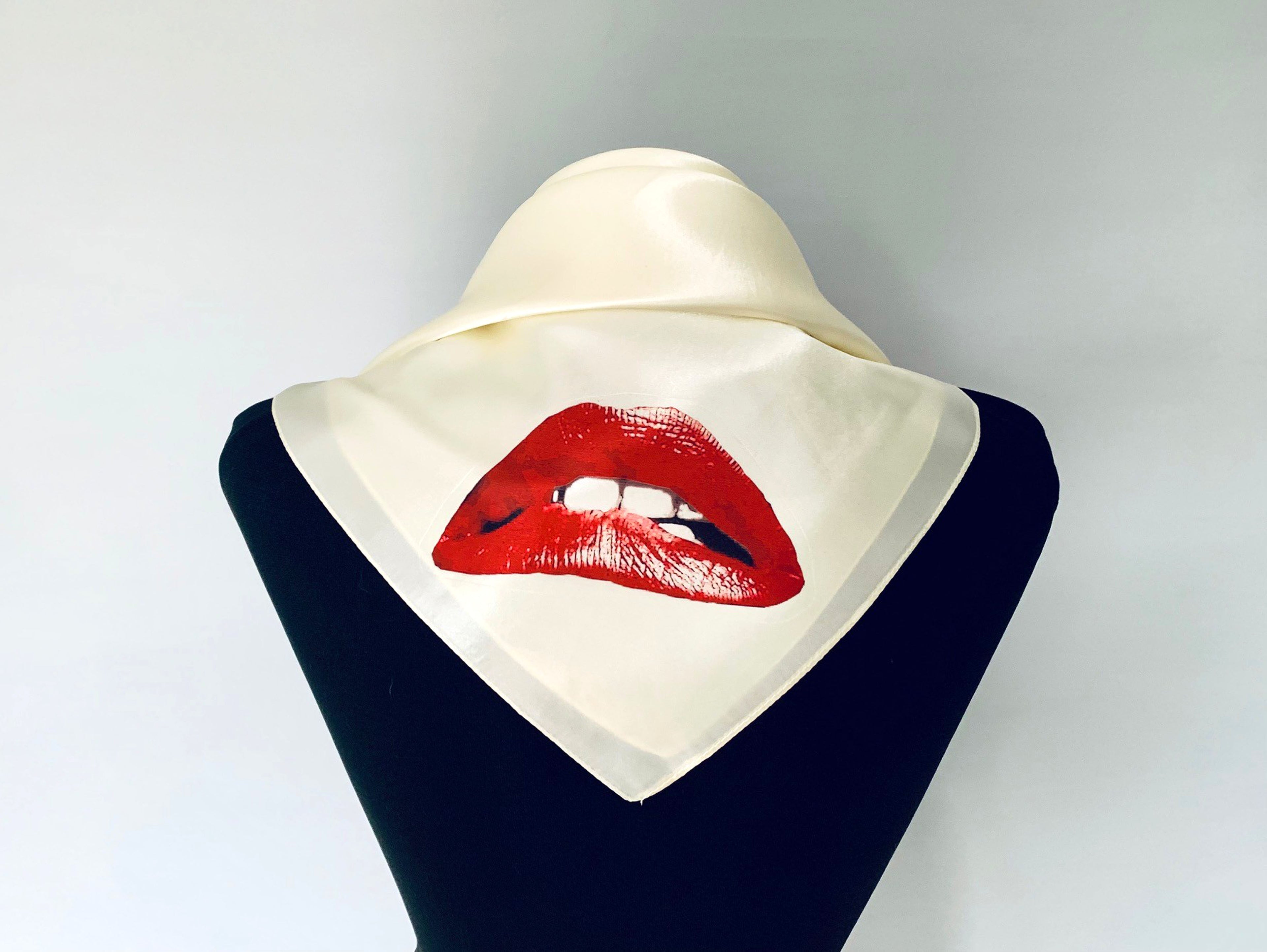 Rocky Horror Inspired Square Silk Scarf